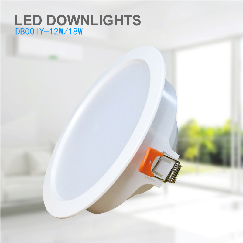 ไฟดาวน์ไลท์ LED DB001Y-12W \/ 18W